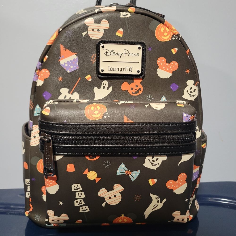 Disney Parks Loungefly Halloween Mickey Treats Snacks Backpack 2020